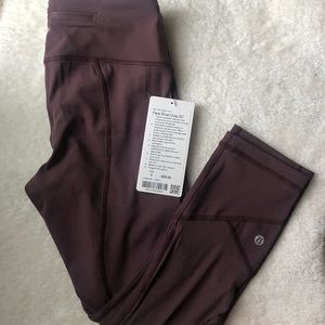 Lululemon Pace Rival Cropped Leggings